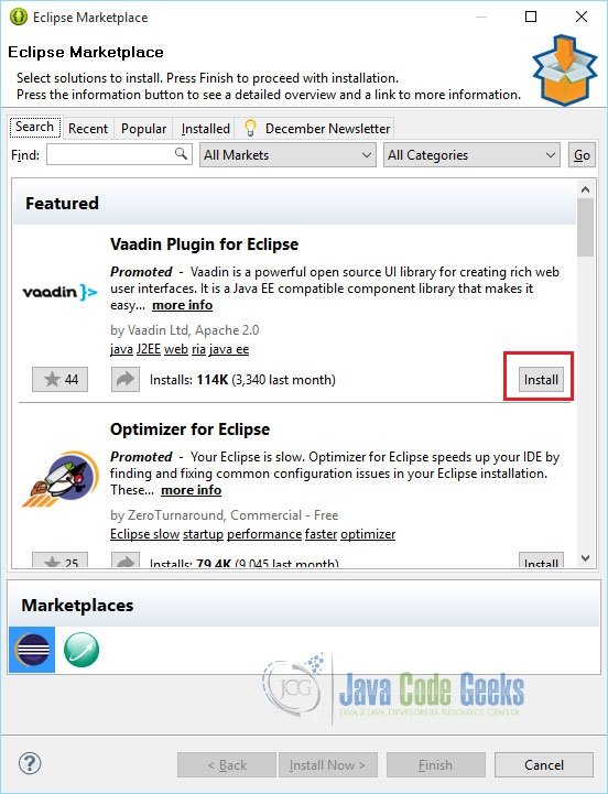 install eclipse plugin