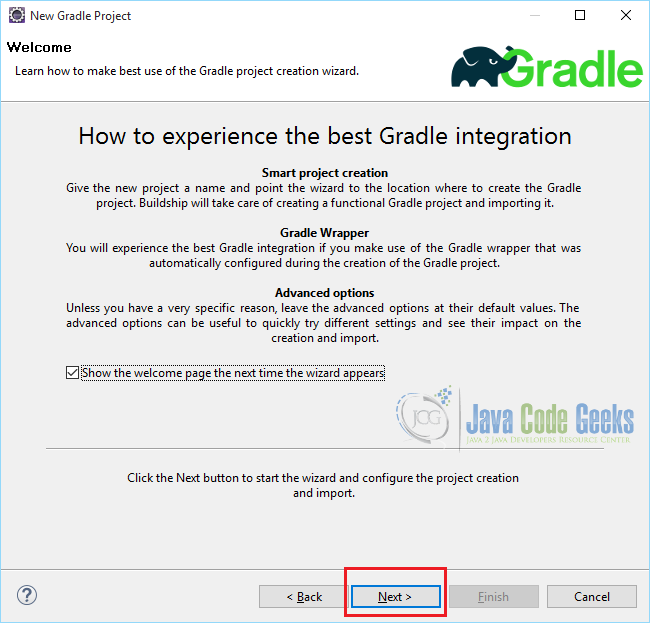 Create Gradle Project