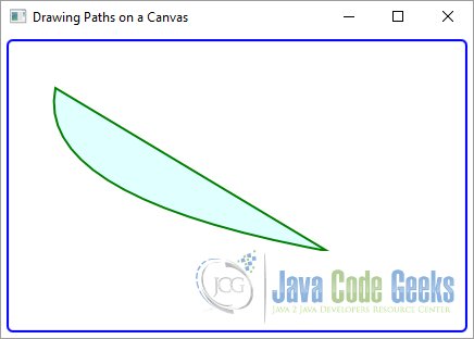 Drawing Paths on a JavaFX Canvas