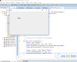 How to Create GUI in JAVA - Java Code Geeks