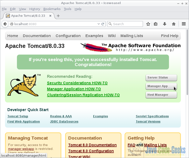 tomcat apache server tutorial