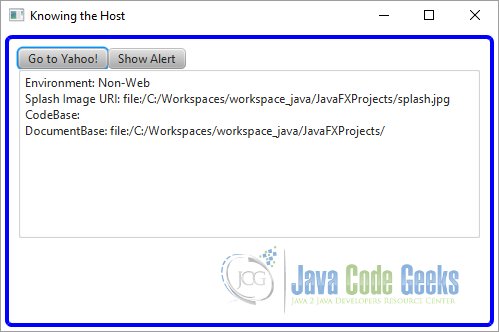 A JavaFX Scene Host Environment Example