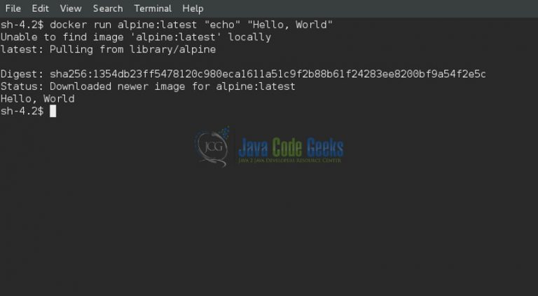 Docker Hello World Example  Examples Java Code Geeks  2022
