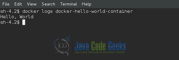 Docker Hello World Example Examples Java Code Geeks 2022