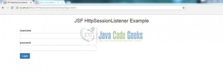Fig. 20: Application Login Page
