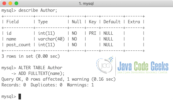 Mysql Full Text Search Tutorial Examples Java Code Geeks 2022 6811