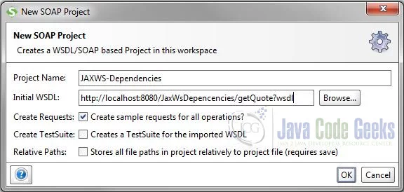 JAX-WS Dependencies - New SOAP Project