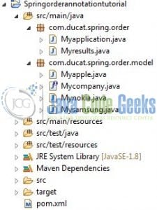Spring @Order Annotation Tutorial - Java Code Geeks