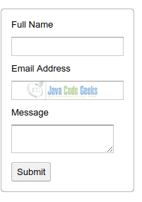 GWT Components - A Contact Form