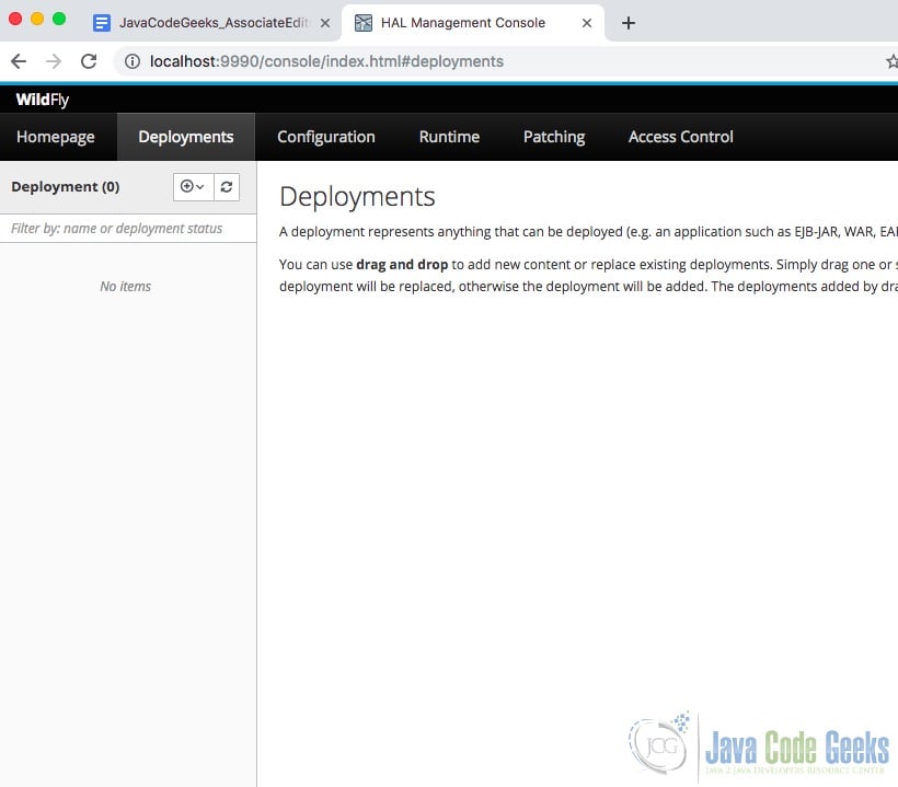 JBoss Wildfly Cluster - Wildfly Deployment Section