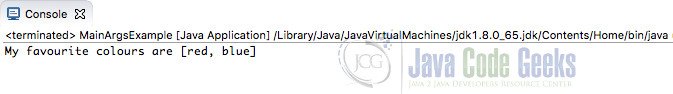 Java public static void main - Console View in Eclipse