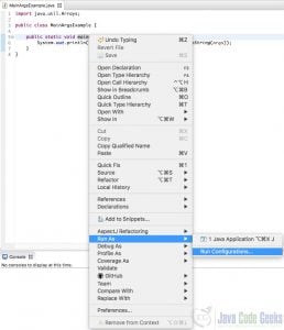 Java Main Method Example - Examples Java Code Geeks - 2025