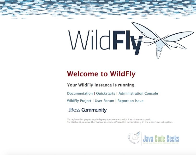 JBoss Wildfly Installation on Ubuntu - Wildfly installed