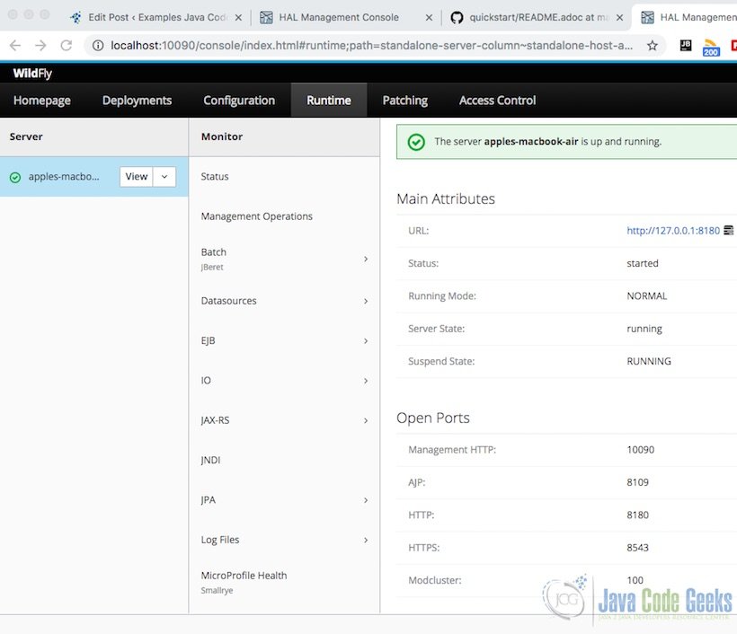 JBoss Wildfly Cluster - Wildfly Cluster Node2