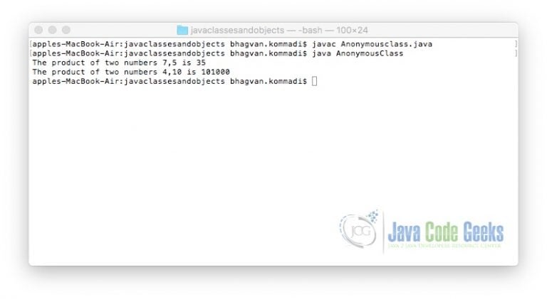 Java Classes and Objects - Java Code Geeks