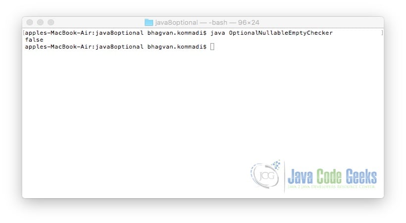 Java 8 Optional In Depth - OptionalNullableEmptyChecker