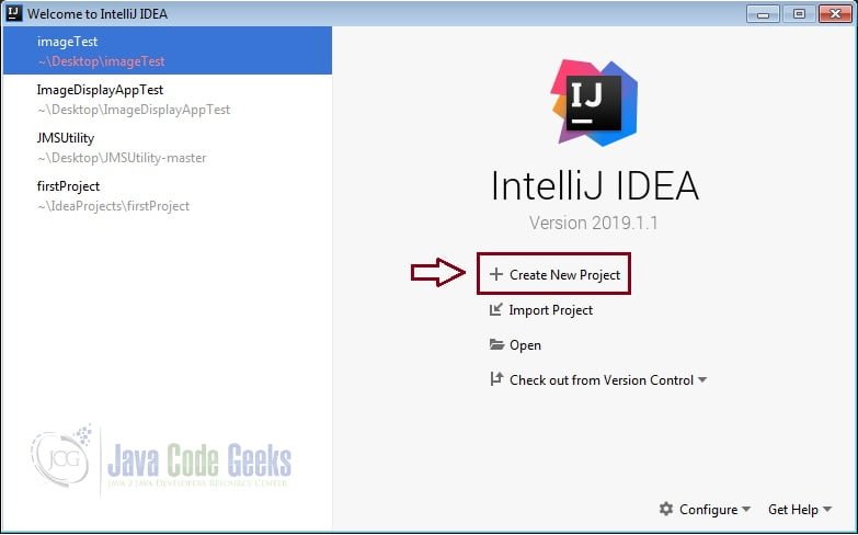 IntelliJ IDEA GUI Designer - new java project