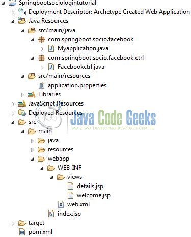 Spring Boot Social Login - Application