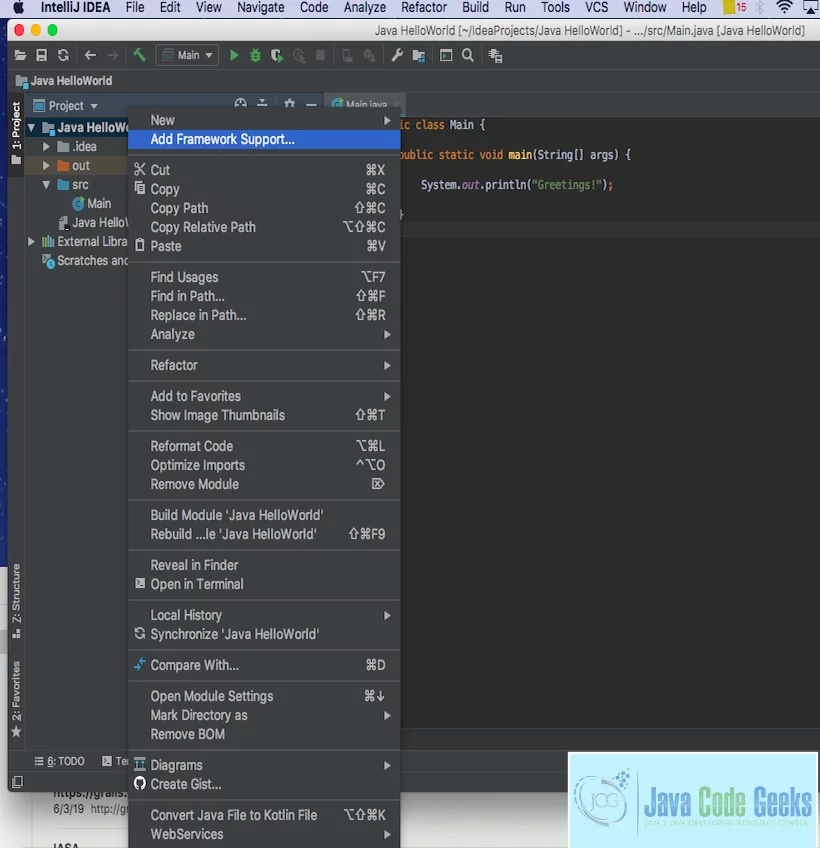 IntelliJ vs Eclipse - Idea Project Folder