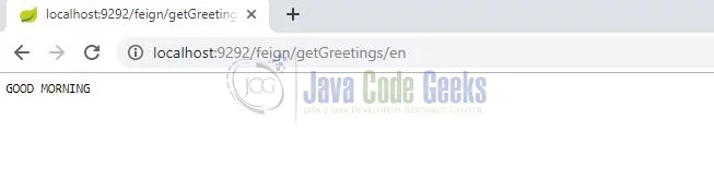 Spring Cloud Zuul Gateway - Output