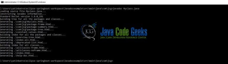 How To Write Java Doc Java Code Geeks 0072