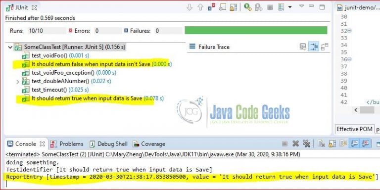 Java Unit Testing With Junit Example Examples Java Code Geeks 2022 7506