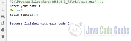 Java BufferedReader - console output