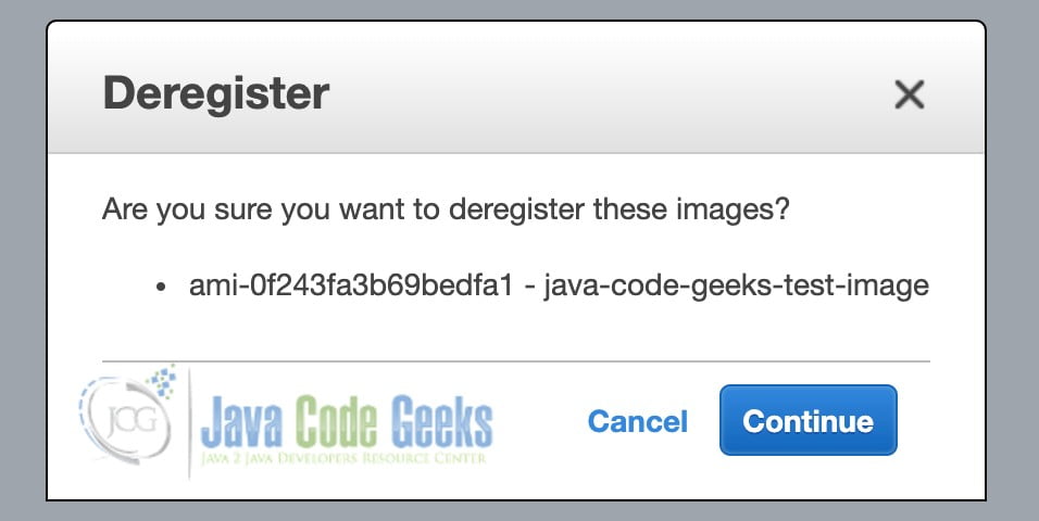 aws ami - Continue Deregistering
