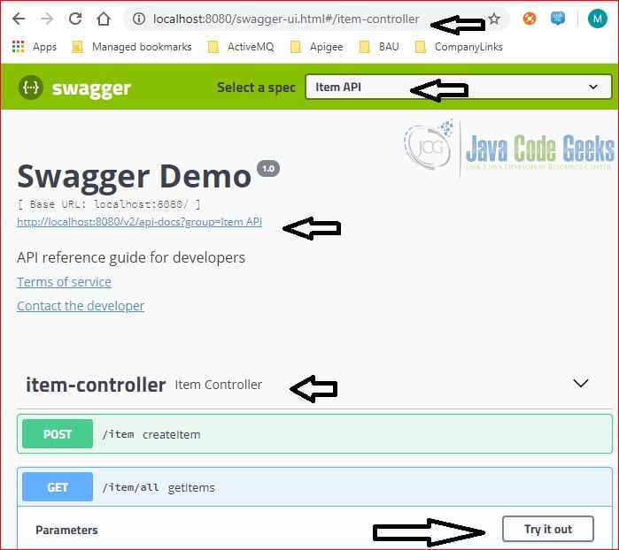 Swagger on sale java tutorial