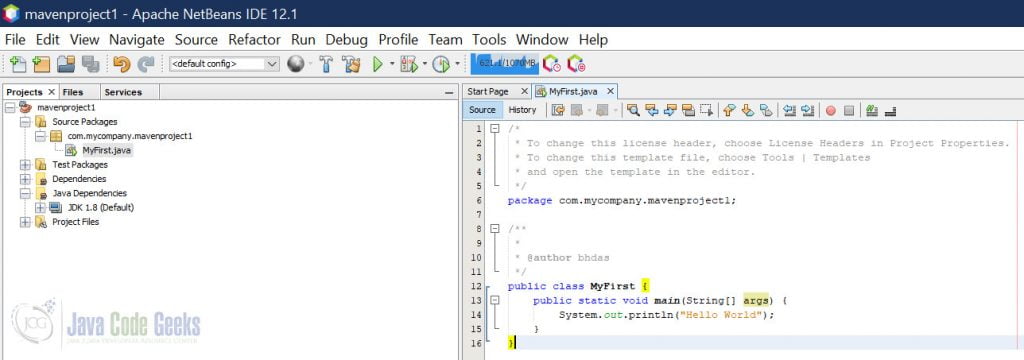 Java Netbeans IDE Tutorial - Java Code Geeks