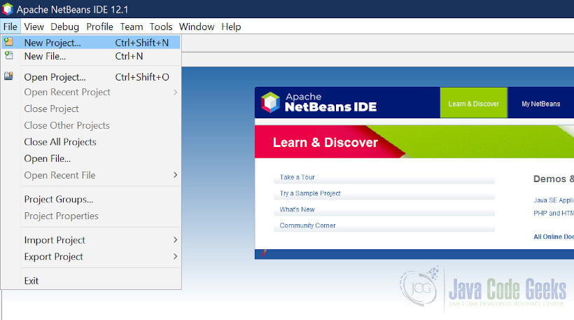 java netbeans ide download