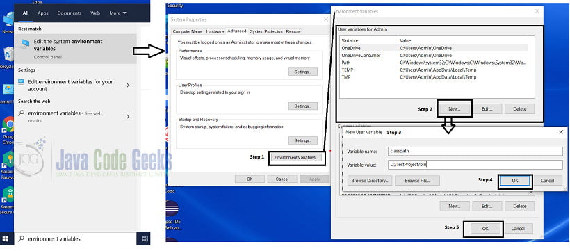 environment variable