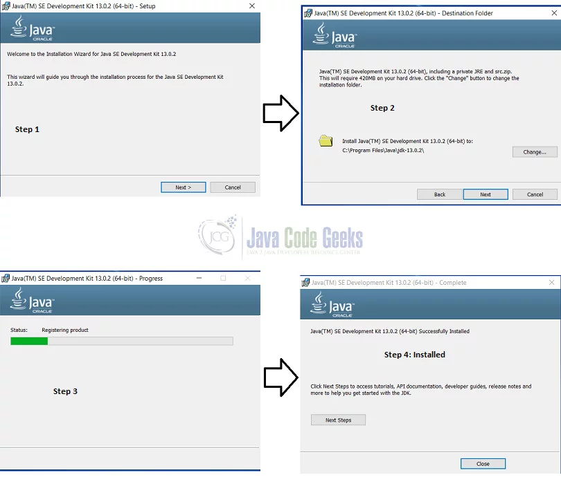 Java Development Kit - Oracle Java JDK Installation steps