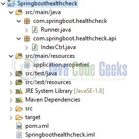 Boot Health Check - Project structure