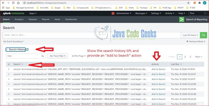 splunk advanced search query examples