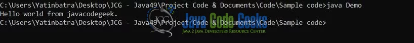 could not find or load main class java - fixing the error