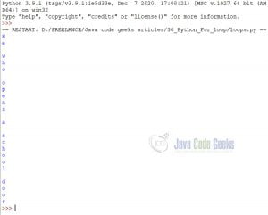 For Loop in Python - Examples Java Code Geeks - 2022