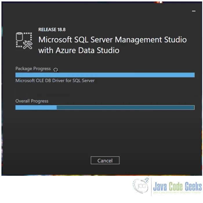 sql server management studio - installation