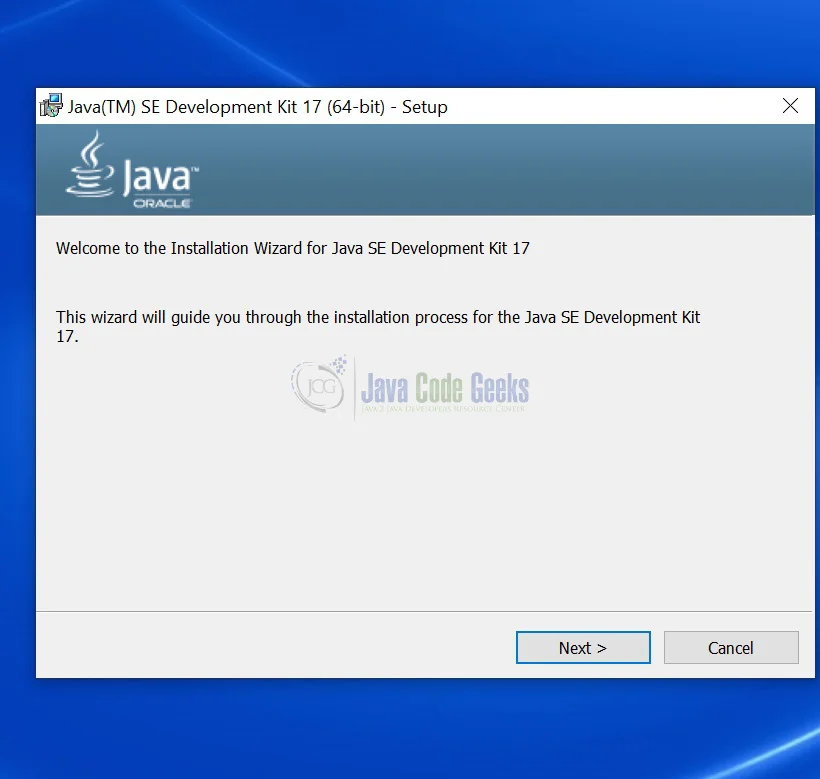 java 17 download - installer