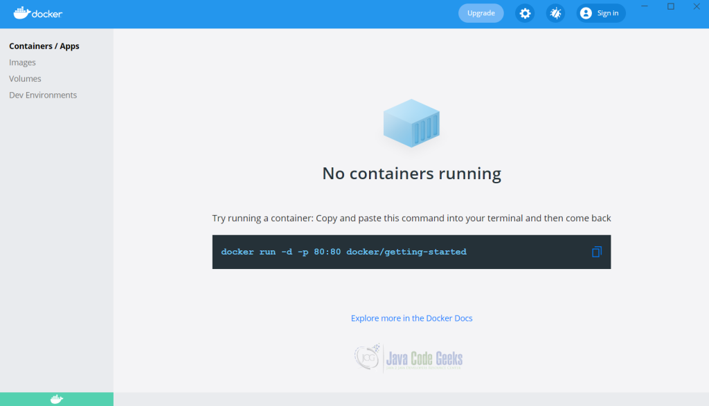 Docker Desktop