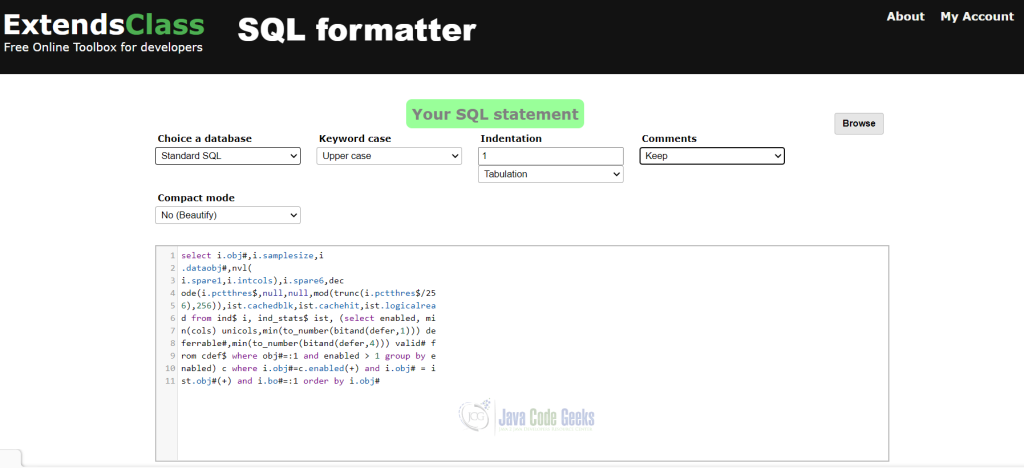 5-best-free-online-sql-formatter-tools-examples-java-code-geeks-2022