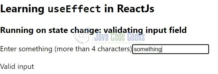Fig. 5: Valid input message
