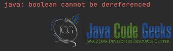 Fig. 2: true in Java.