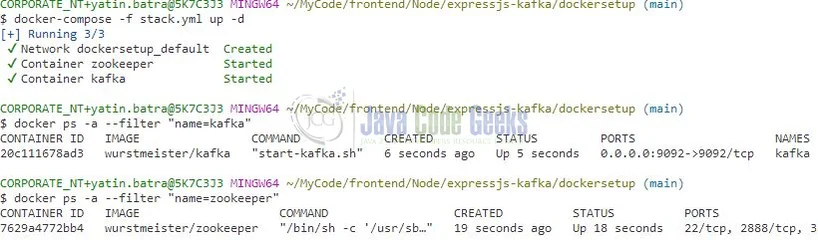 Java Kafka Bootstrap server